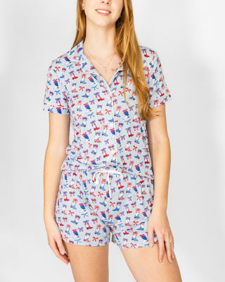 Boots n' Bows Sleep Shorts