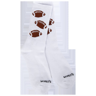 Football Mini Cozy Crew Socks