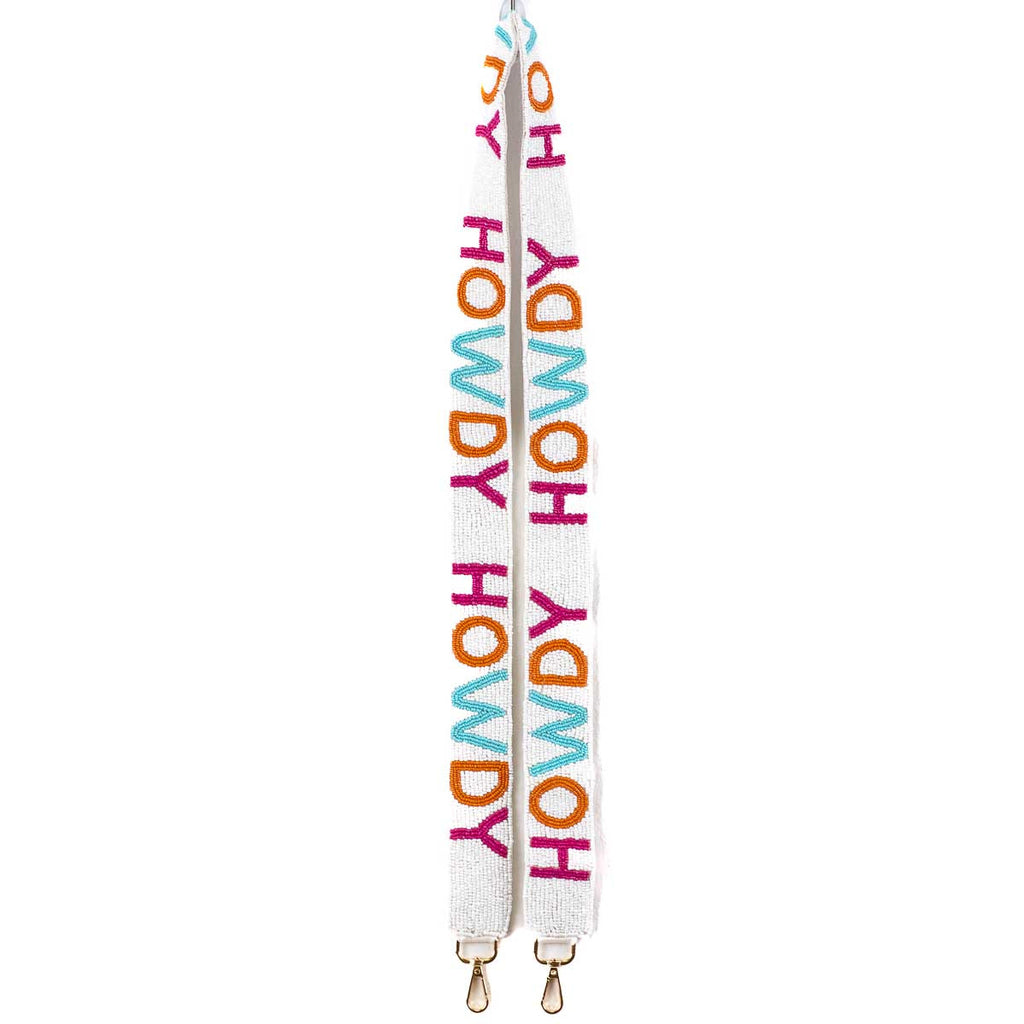 TEXAS A&M BEADED PURSE STRAP, HOWDY