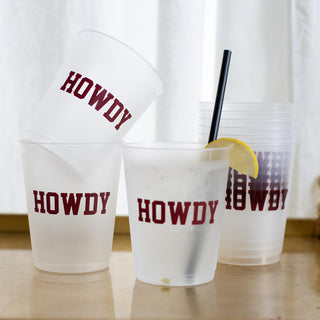 Howdy Reusable Cups