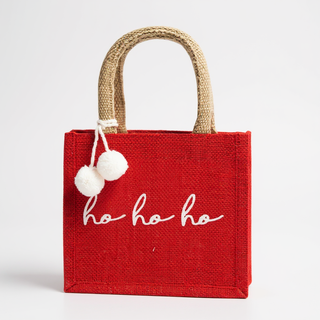 Red HoHoHo Petite Gift Tote