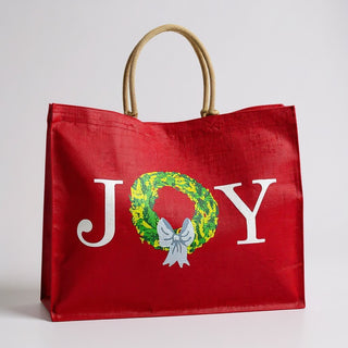 Joy Wreath Caryall Tote