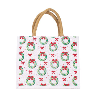 Clara Wreath Gift Tote