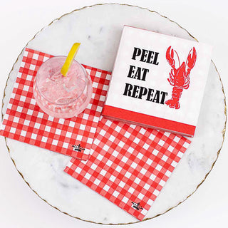 Peel Eat Repeat Cocktail Napkins