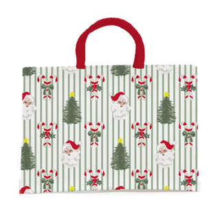 Peppermint Pine Classic Market Tote