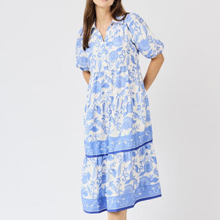 Eloise Porcelain Vines Dress