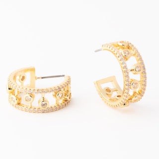 Victoria Hoop Earrings