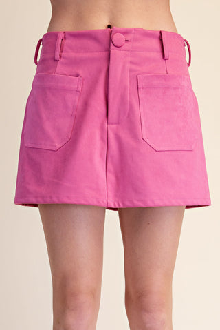 Soft Brush Stretchy Skort