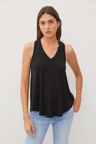 Soft Basic V-Neck Tank