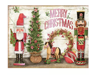 Nutcrackers Pop-Up Christmas Cards