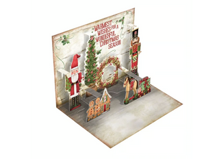 Nutcrackers Pop-Up Christmas Cards