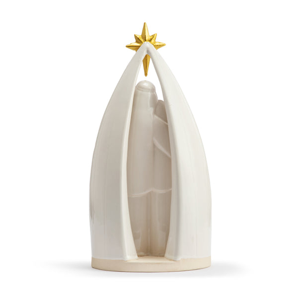 Ceramic Holy Family Figure