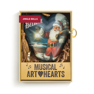 Tis the Season Musical Art Heart