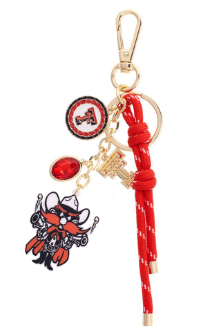 Texas Tech Cluster Bag Charm