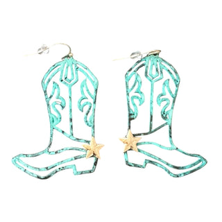Cowboy Boot Earrings