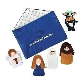 My Pocket Nativity Finger Puppet Set