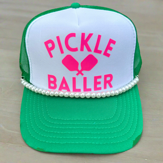 Pickle Baller Trucker Hat