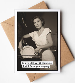 I Love You Anyway Card