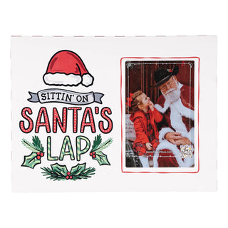 Sittin' on Santa's Lap Frame