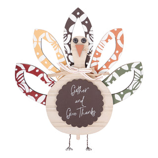 Gather and Give Thanks Sign Topper