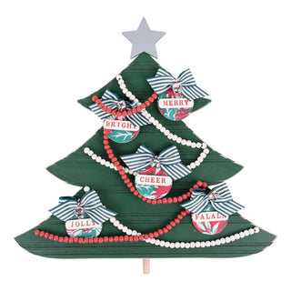 Merry & Bright Tree Sign Topper