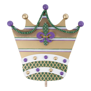 Mardi Gras Crown Sign Topper