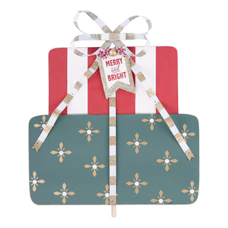 Merry & Bright Present Sign Topper