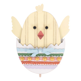 Easter Chick In Egg Topper
