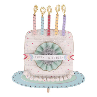 Confetti Sprinkle Cake Topper