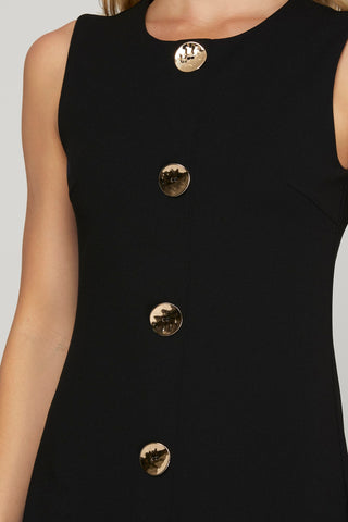 Button Down Mini Dress