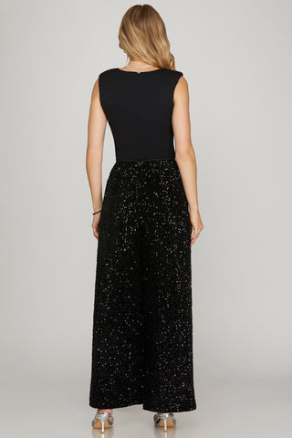 Sequin Long Pants