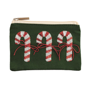 Christmas Sequin Zip Pouches