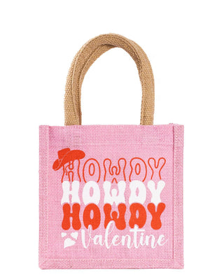 Howdy Valentine Petite Gift Tote