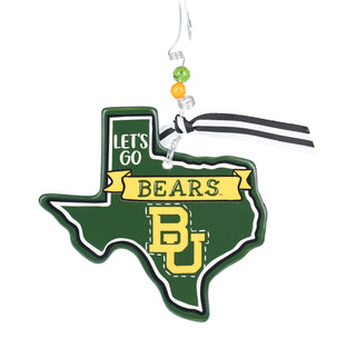 Baylor Flat Ornament