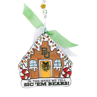 In this House We Yell Sic 'Em Bears Ornament