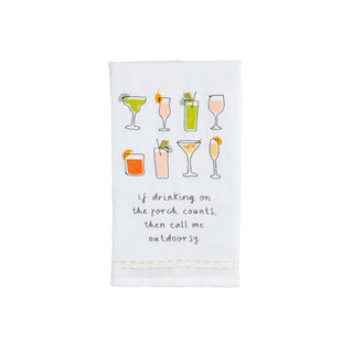 Porch Drinking Towels