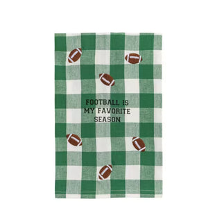 Football Embroidered Towel