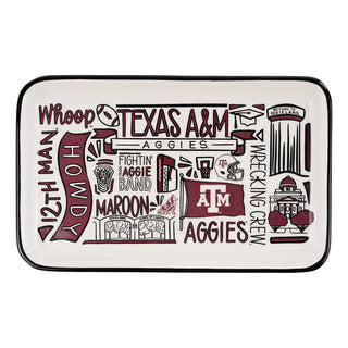 Texas A&M Collage Trinket Tray