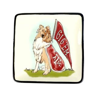 Texas A&M Reveille Trinket Tray