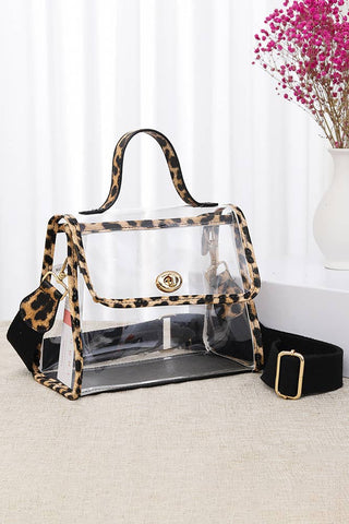 Clear Crossbody with Handle