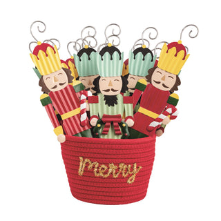 Nutcracker Tin Ornament