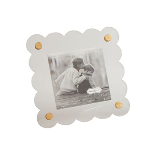 Mini Scalloped Acrylic Frame