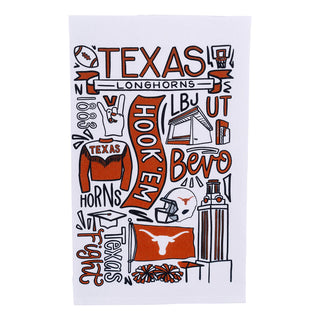 UT Collage Tea Towel