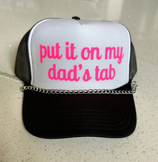 Dad's Tab Trucker Hat