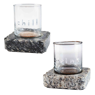 DOF Glass & Chilling Stone Set