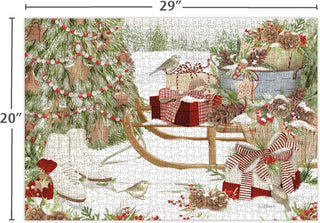 Snow and Cocoa Luxe Puzzle