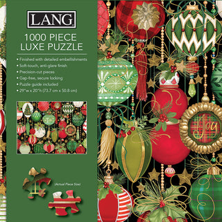 TRIM THE TREE LUXE 1000 PIECE PUZZLE