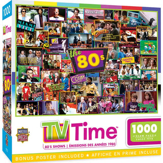Tv Time - 80's Shows 1000 Piece Puzzle
