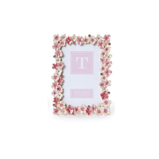 Hydrangea Enamel Photo Frame