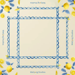 Lemon Lime Mahjong Mat